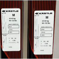 KASTLE RX10 188 CLASSIC SKIN MEDIUM 188CM ROTTEFELLA XCELERATOR BINDING SKIS