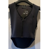 RACESAFE MOTIONLITE SIZE US 10-12 LONG ADULT BLACK BACK PROTECTION VEST MLA2LONG