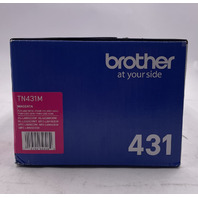 BROTHER 431 GENUINE TN431M MAGENTA COLOR TONER CARTRIDGE