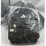 LOT OF 10 ADIDAS STADIUM 4 BLACK BACKPACK WITH SPACE FOR TEAM LOGO JJ7421 SOCCER