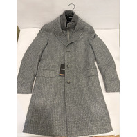 BOSS MEN'S H-HYDE-J-BIB-PAD-254 SLIM FIT COAT W DETACHABLE INNER SIZE 38R NWT