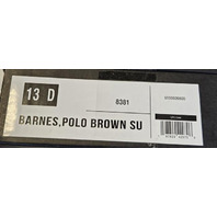 ALLEN EDMONDS BARNES MENS LACE-UP SUEDE DRESS SNEAKERS SZ 13 D BROWN SUEDE