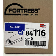 FORTRESS RECTORSEAL 4 1/2" 4.5" 122M WALL INLET LW122W 84116 QUANTITY 6