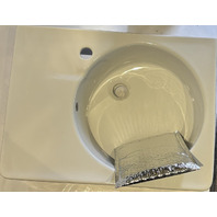 DURAVIT SCOLA 0685600011 WASHBASIN WHITE BATHROOM SINK 24 1/4" 068560