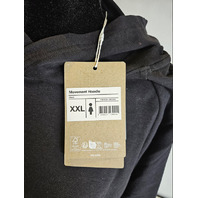 ON RUNNING 1WE30100553 STUDIO HOODIE PULLOVER BLACK WOMEN'S SWEATSHIRT XXL