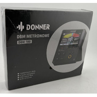 DONNER DBM-100 DIGITAL METRONOME TUNER WITH TRAINING RYTHM MODE BLACK