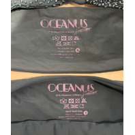 OCEANS MIAS MARINA BIKINI TOP AND BOTTOM COLOR NAVY SZ SMALL