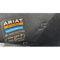 ARIAT WORK BIG RIG BOA WATERPROOF SOFT TOE WORK BOOT IRON COFFEE/BLACK SZ 10 EE