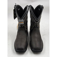 ARIAT WORK BIG RIG BOA WATERPROOF SOFT TOE WORK BOOT IRON COFFEE/BLACK SZ 10 EE