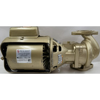 BELL & GOSSETT SERIES 100 AB 106192LF 1/12 HP BOOSTER BRONZE CIRCULATOR PUMP