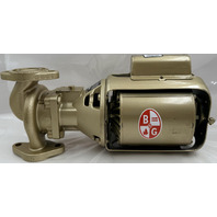 BELL & GOSSETT SERIES 100 AB 106192LF 1/12 HP BOOSTER BRONZE CIRCULATOR PUMP