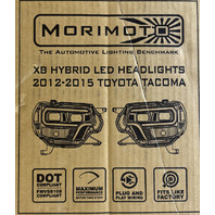 MORIMOTO LF529 XB HYBRID LED HEADLIGHTS FOR 2012-2015 TOYOTA TACOMA