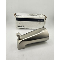 KOHLER 389-S-BN DEVONSHIRE WALL-MOUNT BATH SPOUT W/DIVERTER, SLIP-FIT CONNECTION