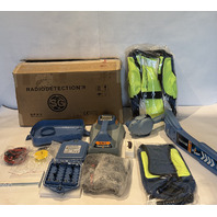 RADIODETECTION RD8200 SG CABLE AND PIPE LOCATOR W/ TX10B TX-10B TRANSMITTER SET