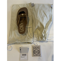 LOEWE PEBBLE SOFT MULE IN NAPPA LAMBSKIN SIZE 10 EURO 40 P/N L815379X95