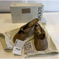 LOEWE PEBBLE SOFT MULE IN NAPPA LAMBSKIN SIZE 10 EURO 40 P/N L815379X95
