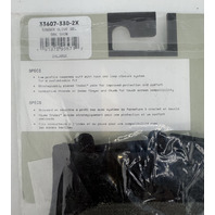 FOX RACING MEN'S RANGER GLOVE GEL SIZE 2 XL COLOR DARK SHADOW 33607-330-2XL