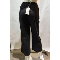 JOHNNY WAS WOMEN'S VENLDA CROPPED WIDE LEG PANTS COLOR BLACK L63325 X SMALL XS