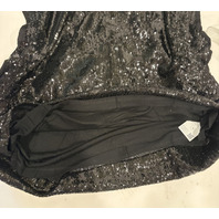 HUGO BOSS HOLY-AILEE SEQUIN VEST OVERSIZED FIT SIZE ONE SIZE FITRS MOST NWT