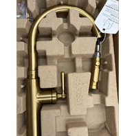KOHLER X STUDIO MCGEE EDALYN PULLDOWN KITCHEN FAUCET 28358-2MB BRUSHED BRASS