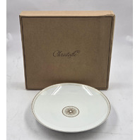 CHRISTOFLE MALMAISON IMPERIAL PORCELAIN OPEN VEGETABLE DISH GOLD 29CM B07688210