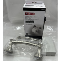 DELTA TRADITIONAL TOILET PAPER HOLDER W ASSIST BAR 41350-SS BRILLIANCE STAINLESS