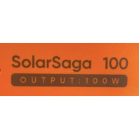 JACKERY JS-100C SOLARSAGA 100W BLACK FOLDABLE & PORTABLE SOLAR PANEL