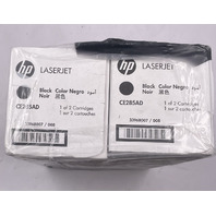 HP GENUINE 85A CE285AD BLACK DUAL PACK PRINT CARTRIDGES LASERJET PRO