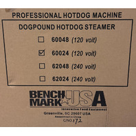 BENCHMARK DOGHOUSE 60024 HOT DOG MACHINE STEAMER