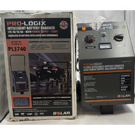 SOLAR PRO-LOGIX PL3740 AUTOMOTIVE BATTERY CHARGER WITH WHEELS