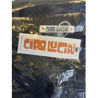 CIAO LUCIA  SIMONA COAT 80016019BLK LONG SLEEVE BUTTON FRONT BLACK COAT SIZE S