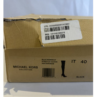 MICHAEL KORS ELLE RUNWAY STRETCH SUEDE OVER-THE-KNEE BOOTS BLACK 46F2ERHB2B IT40
