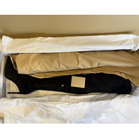 MICHAEL KORS ELLE RUNWAY STRETCH SUEDE OVER-THE-KNEE BOOTS BLACK 46F2ERHB2B IT40