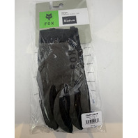 FOX RACING MEN'S RANGER GLOVE GEL SIZE MEDIUM M COLOR DARK SHADOW 33607-330-M
