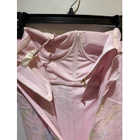 LOVE SHACK FANCY EMARA DRESS IN ROSY TRELLIS D3028-3153 SIZE 00 NWT $795