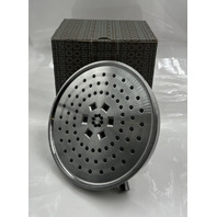BRIZO INVARI H20KINETIC ROUND MULTI-FUNCTION SHOWERHEAD 87476-SL LUXE STEEL