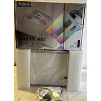 VALLISCO 2.0 HONE BATHROOM FAN HEATER WITH BLUETOOTH SPEAKER AND LED LIGHT
