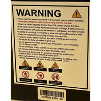 TECHEX 51.2V 100AH DEEP CYCLE LIFEPO4 BATTERY MODULE 5120WH 5.12KW POWER
