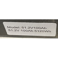 TECHEX 51.2V 100AH DEEP CYCLE LIFEPO4 BATTERY MODULE 5120WH 5.12KW POWER