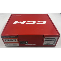 CCM JETSPEED FT890 YOUTH 6452678 SIZE 11 SHOE SIZE 12 REGULAR ICE HOCKEY SKATES