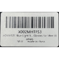 AOMASTE BLUE LIGHT BLOCKING CLEAR LENS COMPUTER GAMING GLASSES UNISEX OLIVE/GOLD