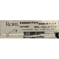 ROHL LO1/18CB LOMBARDIA SHOWER TOWEL RACK TUSCAN BRASS