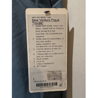 LULULEMON MEN'S NEW VENTURE PIQUE TROUSER SIZE L LARGE LM5AVGS UTILITY BLUE