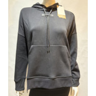ON CLOUD RUNNING WOMEN'S FOCUS TECH HOODIE IN BLACK 1WE11790553 SIZE SMALL S