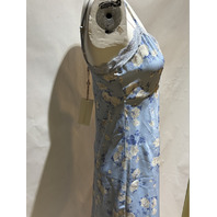 LOVE SHACK FANCY MANUELA DRESS IN WHISPER BLUE D2171-3306 SIZE XS