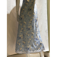 LOVE SHACK FANCY MANUELA DRESS IN WHISPER BLUE D2171-3306 SIZE XS