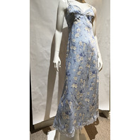 LOVE SHACK FANCY MANUELA DRESS IN WHISPER BLUE D2171-3306 SIZE XS
