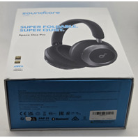 SOUNDCORE A3062 SPACE ONE PRO NOISE CANCELING BLUETOOTH HEADPHONES JET BLACK