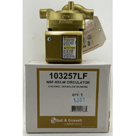 BELL & GOSSETT NBF-8S/LW BRONZE CIRCULATOR CIRC PUMP 115V/60HZ 103257LF 1J81