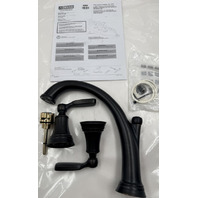 DELTA T2732-RB RUBBED BRONZE WOODHURST 2 HANDLE DECK MOUNTED ROMAN TUB TRIM